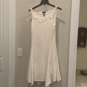 Cream medium Lauren dress